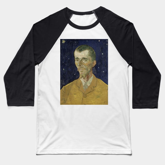 Vincent van Gogh Oil Painting Baseball T-Shirt by KargacinArt